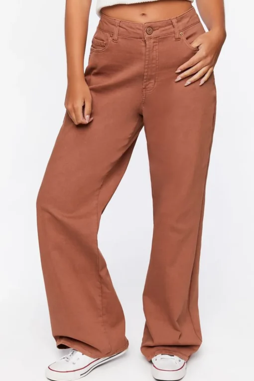 High-Rise Wide-Leg Jeans