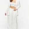 High-Rise Wide-Leg Trousers