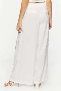 High-Rise Wide-Leg Trousers