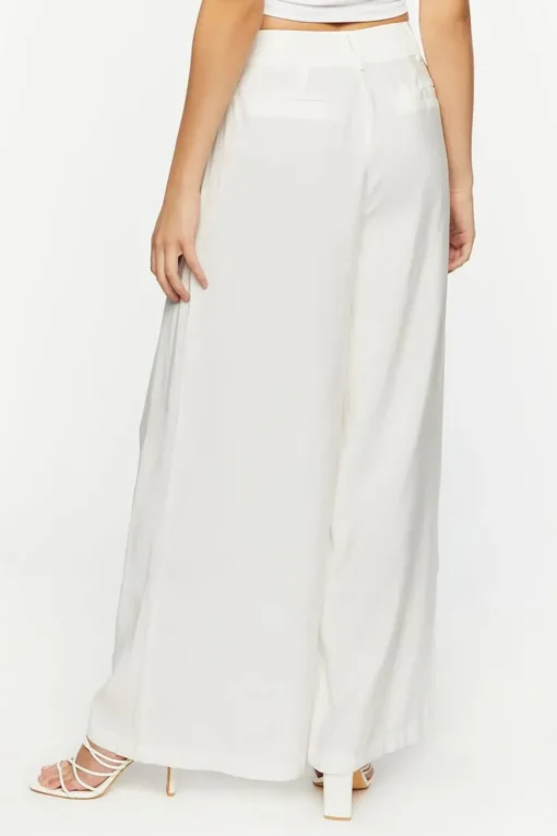 High-Rise Wide-Leg Trousers