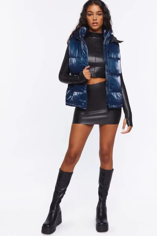 Hooded Puffer Vest