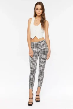 Houndstooth Stirrup Leggings