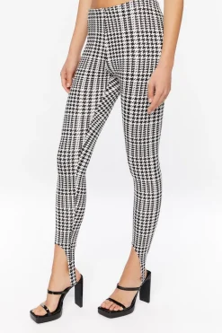 Houndstooth Stirrup Leggings