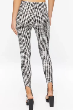 Houndstooth Stirrup Leggings
