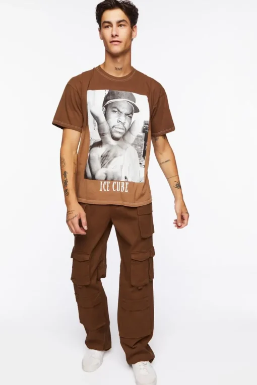 Ice Cube Dip-Dye Graphic Tee
