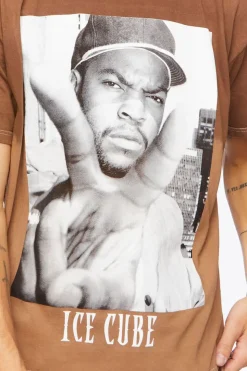 Ice Cube Dip-Dye Graphic Tee
