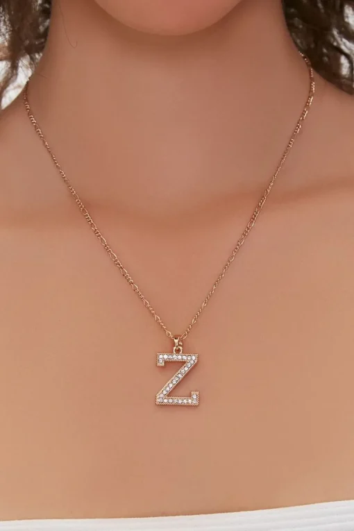Initial Pendant Necklace