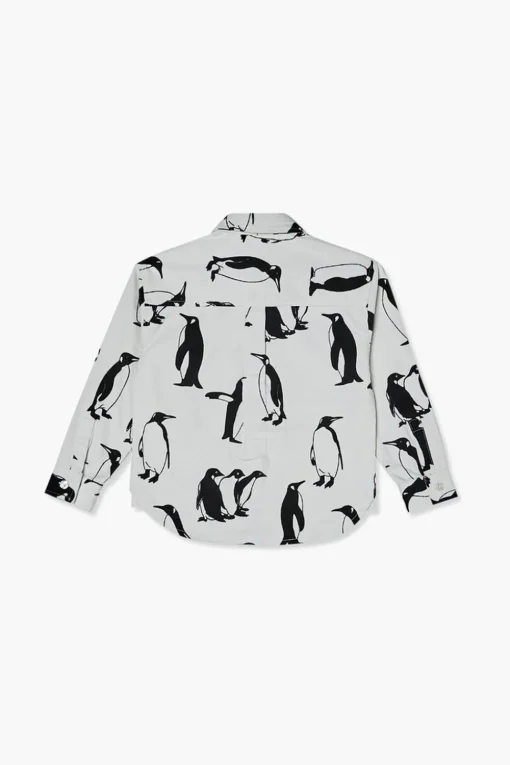 Kids Penguin Print Shirt (Girls + Boys)