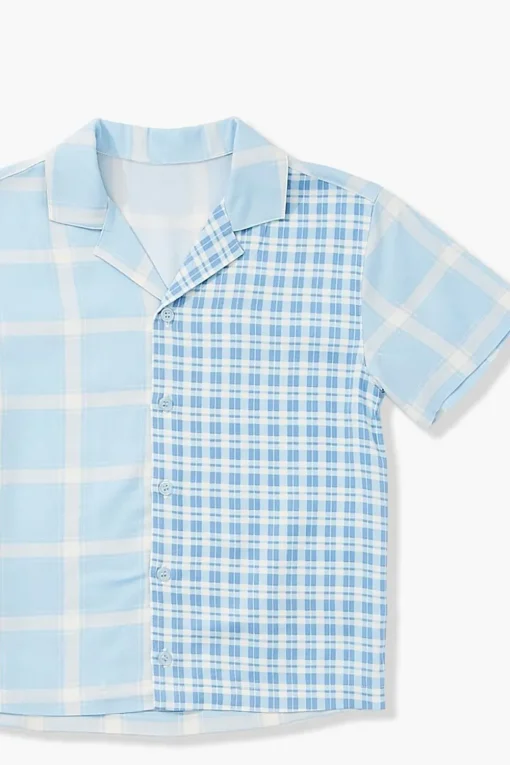 Kids Reworked Plaid Shirt (Girls + Boys)
