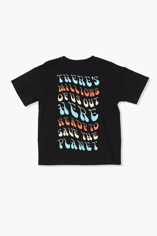 Kids Save The Planet Tee (Girls + Boys)