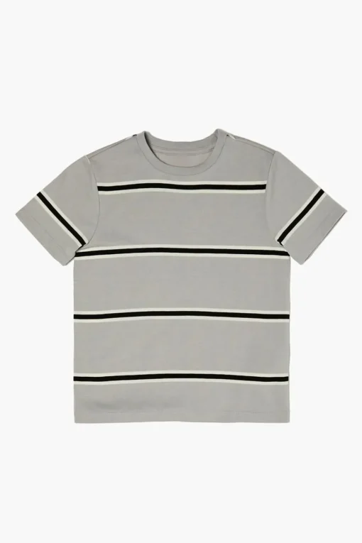 Kids Striped Crew Tee (Girls + Boys)