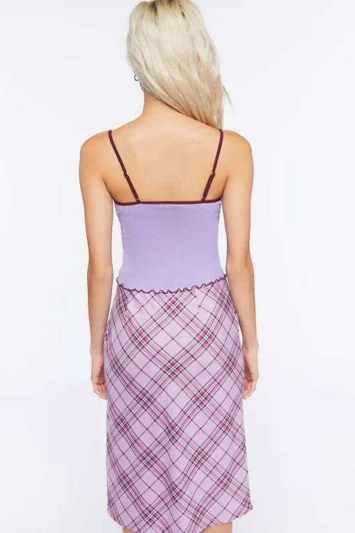 Lace-Trim Lettuce-Edge Cami