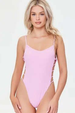 Ladder Cutout One-Piece Swimsuit