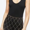 Lattice Body Chain Skirt