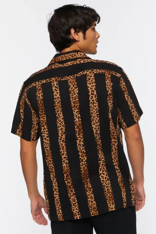 Leopard Striped Shirt