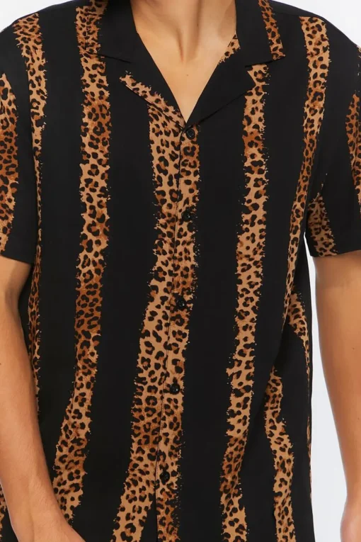 Leopard Striped Shirt