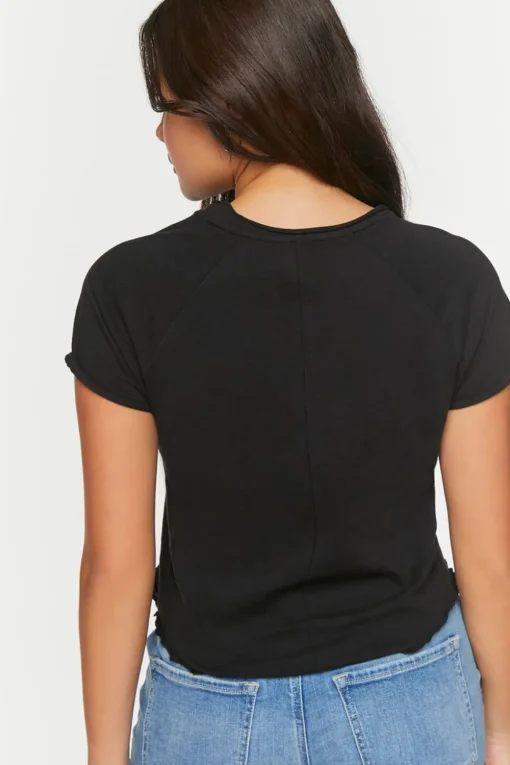 Lettuce-Edge Short-Sleeve Tee
