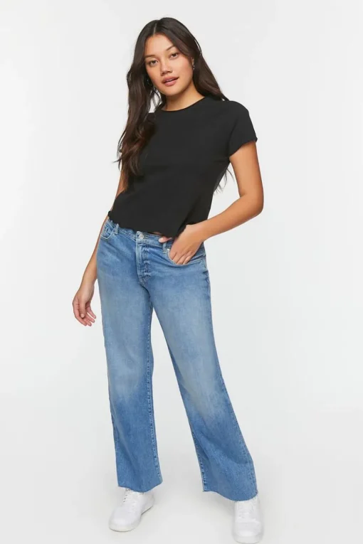 Lettuce-Edge Short-Sleeve Tee