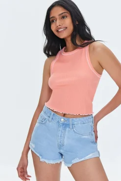 Lettuce-Edge Tank Top