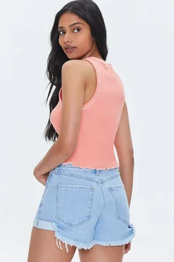Lettuce-Edge Tank Top