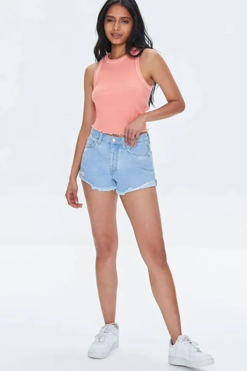 Lettuce-Edge Tank Top