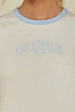 Los Angeles Graphic Ringer Tee