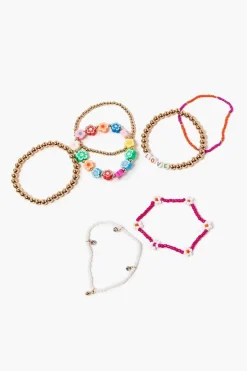 Love Beaded Stretch Bracelet Set