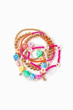 Love Beaded Stretch Bracelet Set