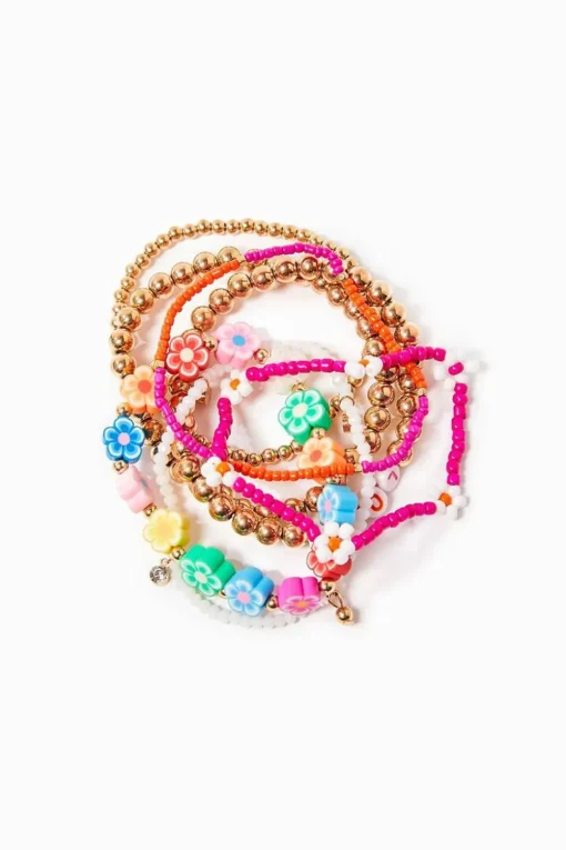 Love Beaded Stretch Bracelet Set
