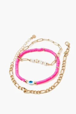 Love Chain Bracelet Set