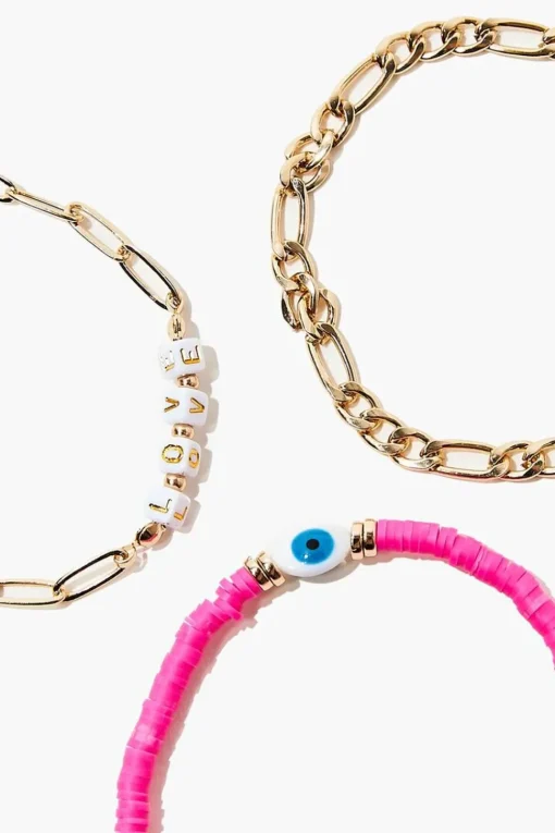 Love Chain Bracelet Set