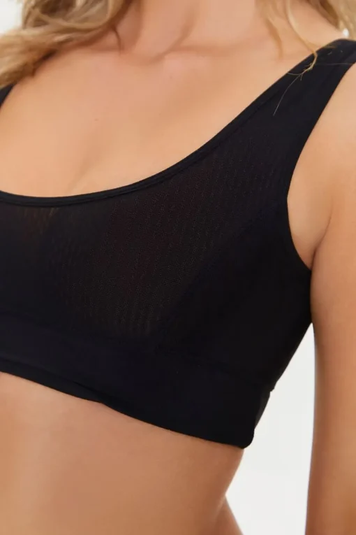 Mesh Square Neck Bralette