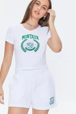 Montauk Graphic Fleece Shorts