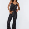 Mushroom Print Pajama Pants