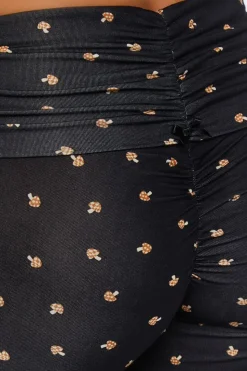 Mushroom Print Pajama Pants
