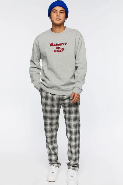 Naughty Or Nice Graphic Pullover