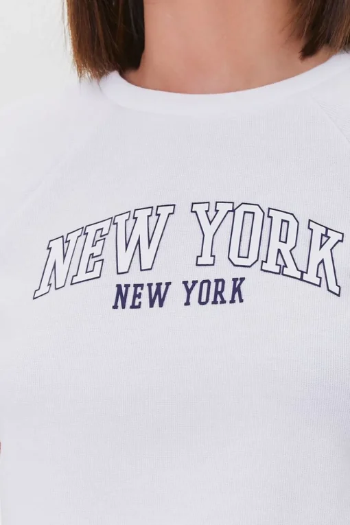 New York Graphic Short-Sleeve Pullover