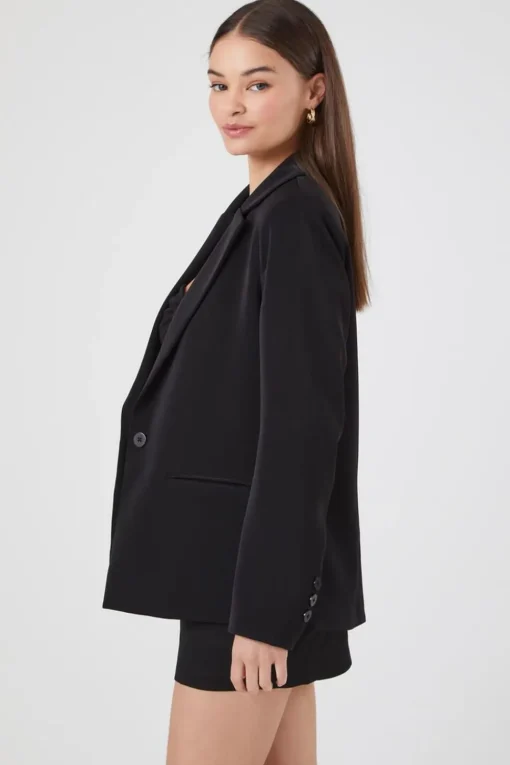 Notched Lapel Blazer