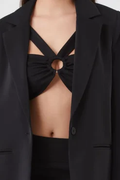 Notched Lapel Blazer