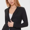 Notched Single-Breasted Blazer