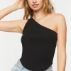 One-Shoulder Crop Top