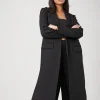 Open-Front Longline Blazer