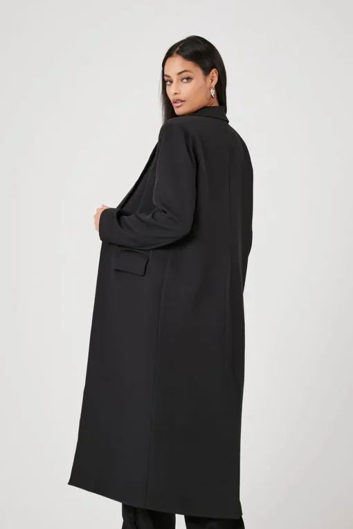 Open-Front Longline Blazer