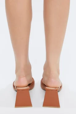 Open-Toe Flare Heels