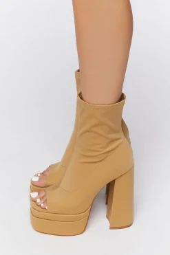 Open-Toe Sock Booties