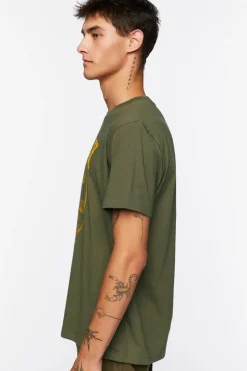 Organically Grown Cotton Floral Graphic Tee