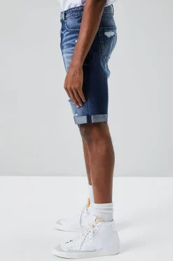 Organically Grown Cotton Denim Shorts