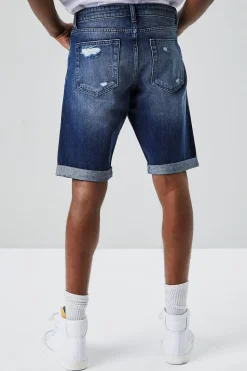 Organically Grown Cotton Denim Shorts