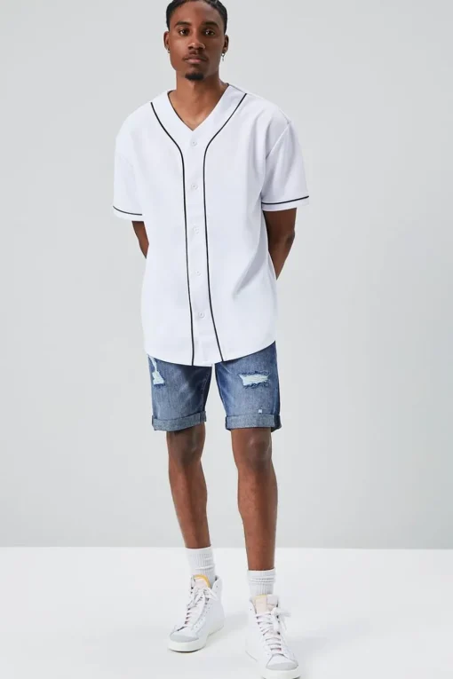 Organically Grown Cotton Denim Shorts