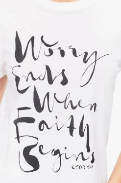 Organically Grown Cotton Faith Graphic Tee